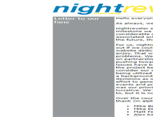 Tablet Screenshot of nightreveler.com